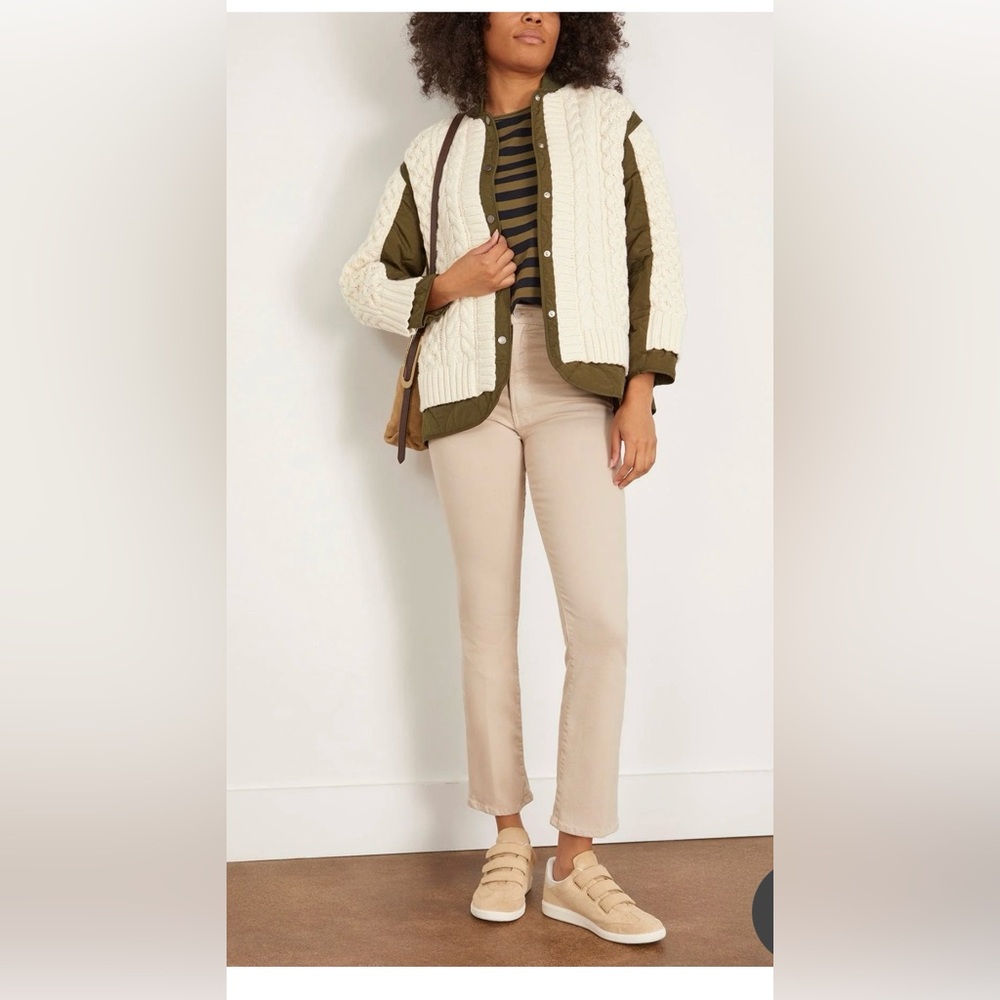 Mother The Hustler Flood/Second Chance Feather Grey Women's Jeans 31